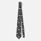 Vintage Filmstreifen - Retro Cinematic Neck Tie Krawatte (Vorderseite)