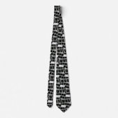 Vintage Filmstreifen - Retro Cinematic Neck Tie Krawatte (Rückseite)