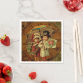 Vintage-Fine-Art Serviette (Beispiel)