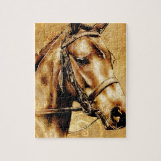 Vintage Fineart F049 Pferd Puzzle
