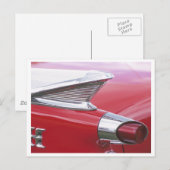 Vintage Finen und klassisches Chrom-Car-Foto Postkarte (Vorne/Hinten)