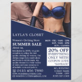 Vintage Fingerabdrücke, Bekleidungswerbung von Fra Flyer (Vorne)