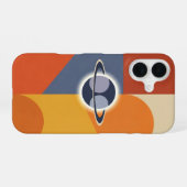 Vintage-Finsternis auf Blöcken iPhone 16 Hülle (Rückseite (Horizontal))