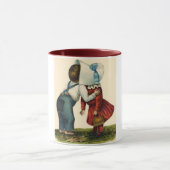 Vintage First Kiss Tasse (Zentrum)
