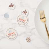 Vintage First Rodeo Cowboy 1. Geburtstag Konfetti (Gruppe)