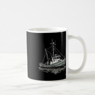 Vintage-Fischboot – Schifffahrt und nautisch  Kaffeetasse