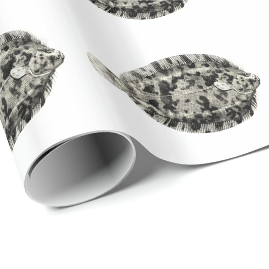 Vintage Fische der Wissenschafts-NZ - Geschenkpapier (Rolleneckpunkt)