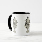 Vintage Fische der Wissenschafts-NZ - glattes Tasse (Vorderseite Links)