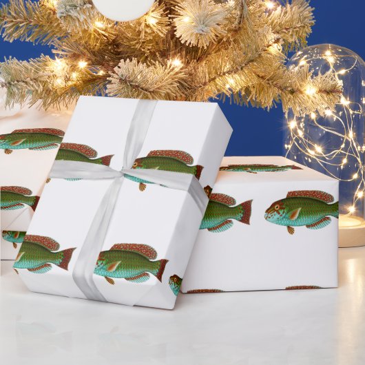 Vintage Fische Geschenkpapier (Feiertage)