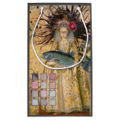 Vintage Fische Gotische Klassik Kleine Geschenktüte (Rückseite)