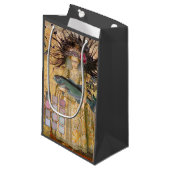 Vintage Fische Gotische Klassik Kleine Geschenktüte (Vorderseite Schrägansicht)