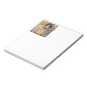 Vintage Fische Gotische Klassik Notizblock (Rotiert)