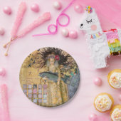 Vintage Fische Gotische Klassik Pappteller (Party)