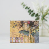 Vintage Fische Gotische Klassik Postkarte (Stehend Vorderseite)