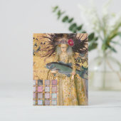 Vintage Fische Gotische Klassik Postkarte (Stehend Vorderseite)