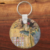 Vintage Fische Gotische Klassik Schlüsselanhänger (Vorderseite)