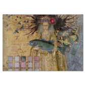 Vintage Fische Gotische Klassik Schneidebrett (Vorderseite)