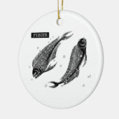 Vintage Fische Keramikornament (Links)