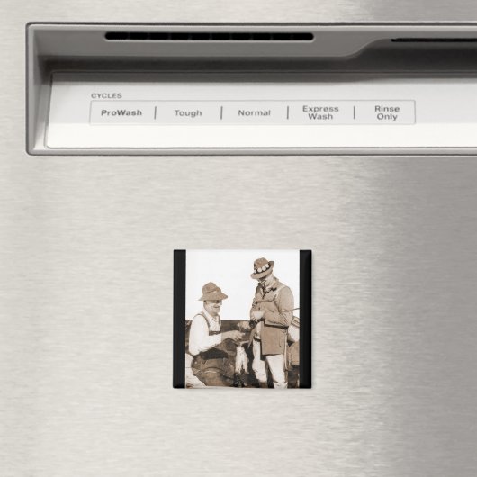 Vintage Fischer Magnet (In Situ (Geschirrspüler))