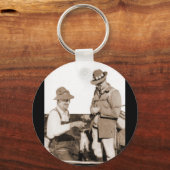 Vintage Fischer Schlüsselanhänger (Vorderseite)