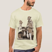 Vintage Fischer Unisex T-Shirt (Vorderseite)