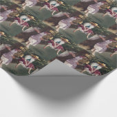 Vintage Fischerei Geschenkpapier (Ecke)