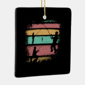 Vintage Fischerei Keramikornament (Rechts)