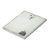 Vintage Fischerei Notizblock (Rotiert)