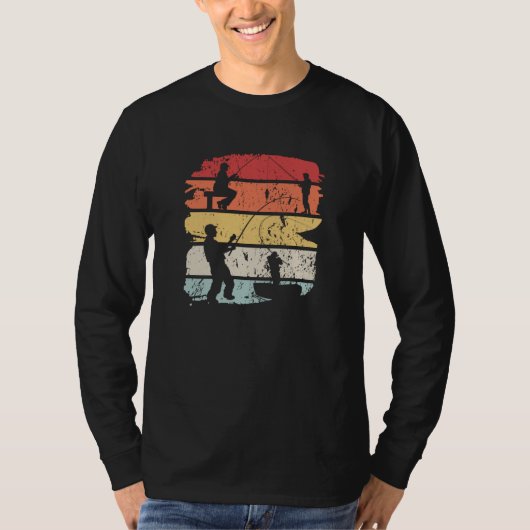 Vintage Fischerei T-Shirt (Vorderseite)