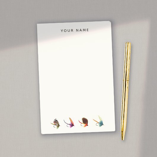 Vintage Fischfangfische Post-it Klebezettel