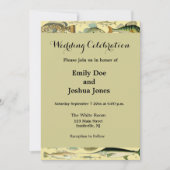 Vintage Fish Scientific Fishing Art Einladung (Vorderseite)