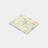 Vintage Fish Scientific Fishing Art Post-it Klebezettel (angewinkelt)