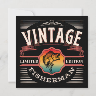 VINTAGE FISHERMAN LIMITED EDITION   DANKESKARTE
