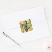 Vintage Fisherman Valentine Stickers (Umschlag)