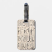 Vintage Fishing Lures: Antique 1900s Fisherman Gepäckanhänger (Rückseite vertikal)