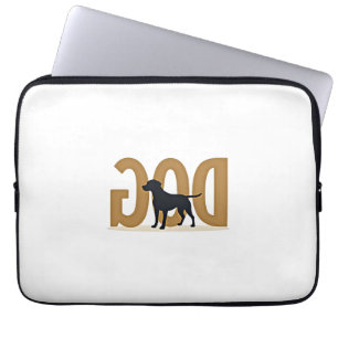 Vintage Fitness Lifestyle Husky Workout Hund Carto Laptopschutzhülle