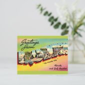 Vintage FL Postkarte (Stehend Vorderseite)
