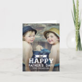 Vintage Flachbildschirmkarte Karte (Vorderseite)