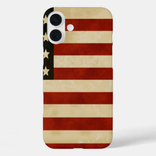 Vintage Flag GIFTS iPhone 16 Plus Hülle
