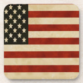 Vintage Flag GIFTS Getränkeuntersetzer (Vorderseite)