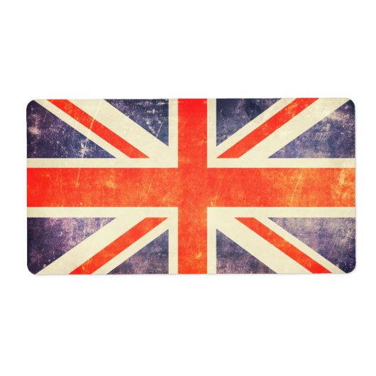 Vintage Flagge (Vorne)