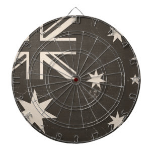 Vintage Flagge Australien 3 Dartscheibe