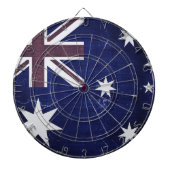 Vintage Flagge Australien Dartscheibe (vorne)