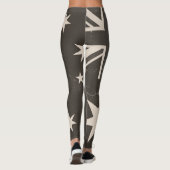 Vintage Flagge Australiens Leggings (Rückseite)