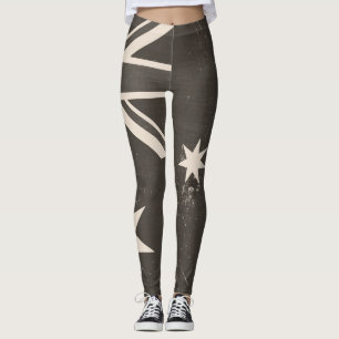 Vintage Flagge Australiens Leggings