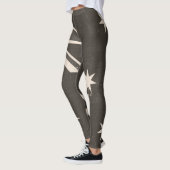Vintage Flagge Australiens Leggings (Links)