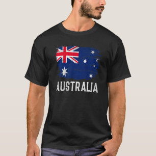 Vintage Flagge Australiens T-Shirt