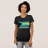 Vintage Flagge Bahamas T-Shirt (Vorne ganz)