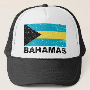 Vintage Flagge Bahamas Truckerkappe