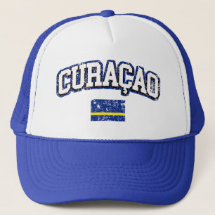 Vintage Flagge Curaçao Truckerkappe